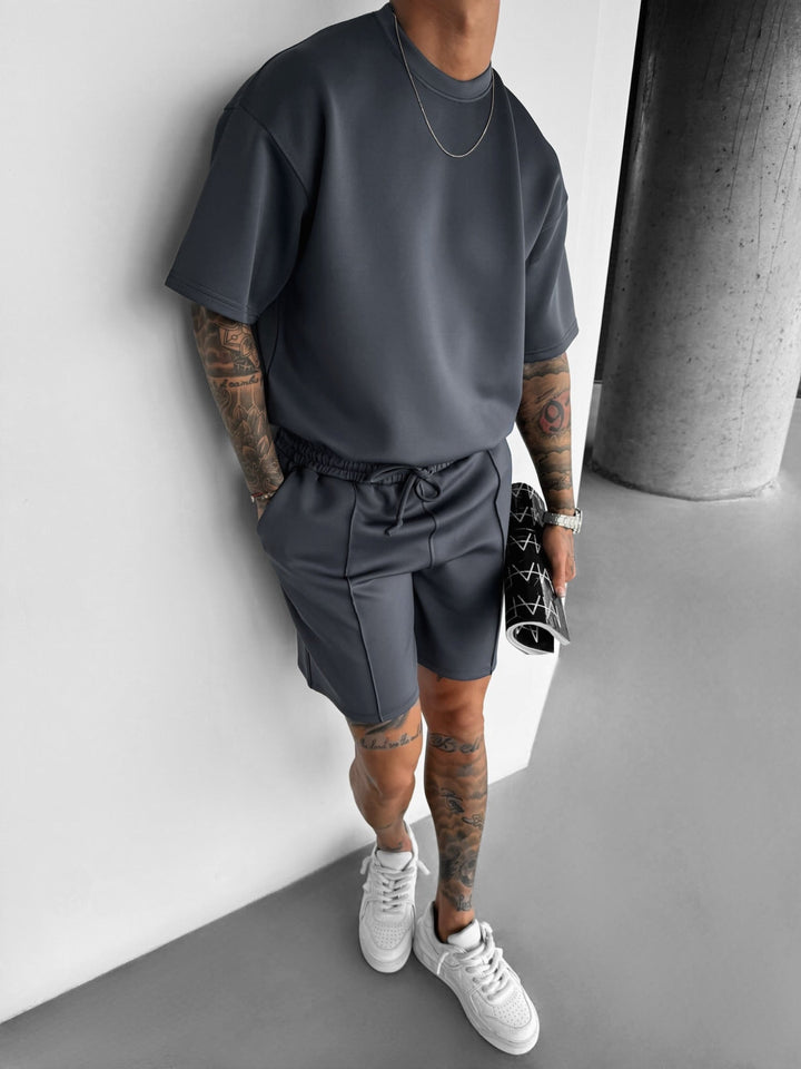 Koszulka Diver Regular Fit - Antracyt