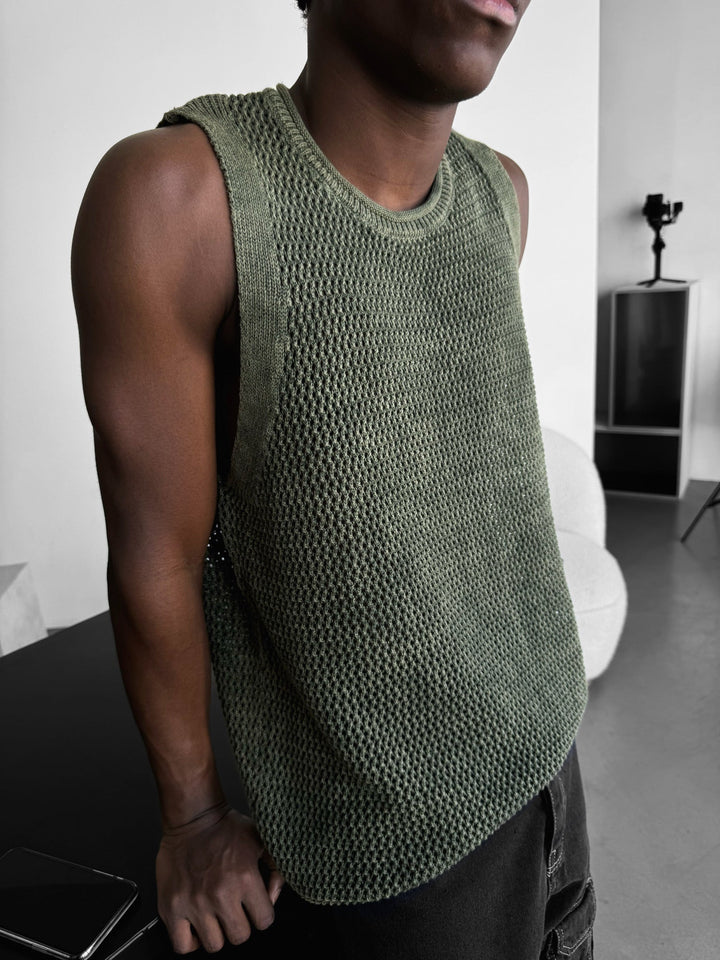 Oversize Prany Top - Khaki