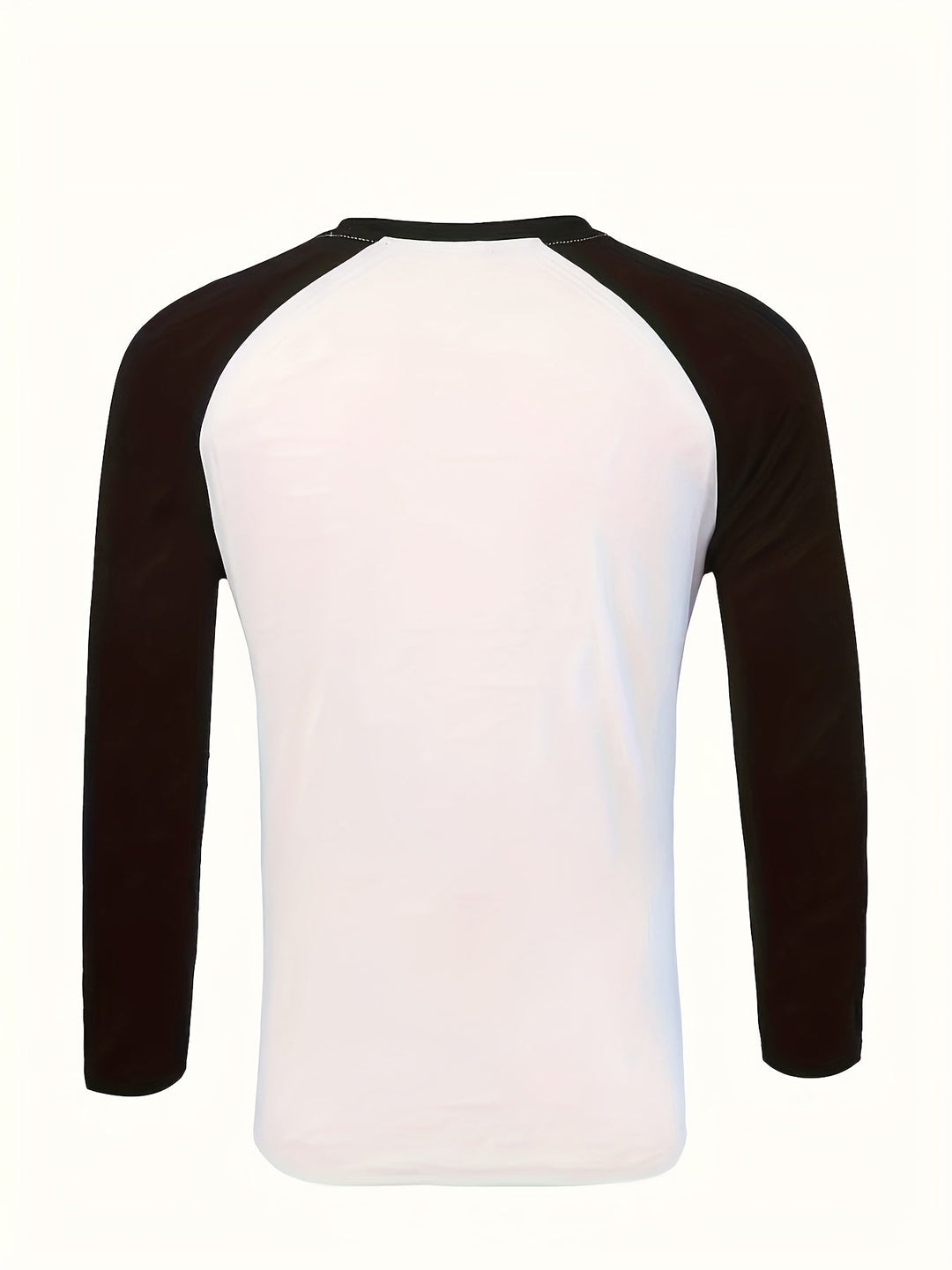 Two-Tone Raglan długi-rękaw top
