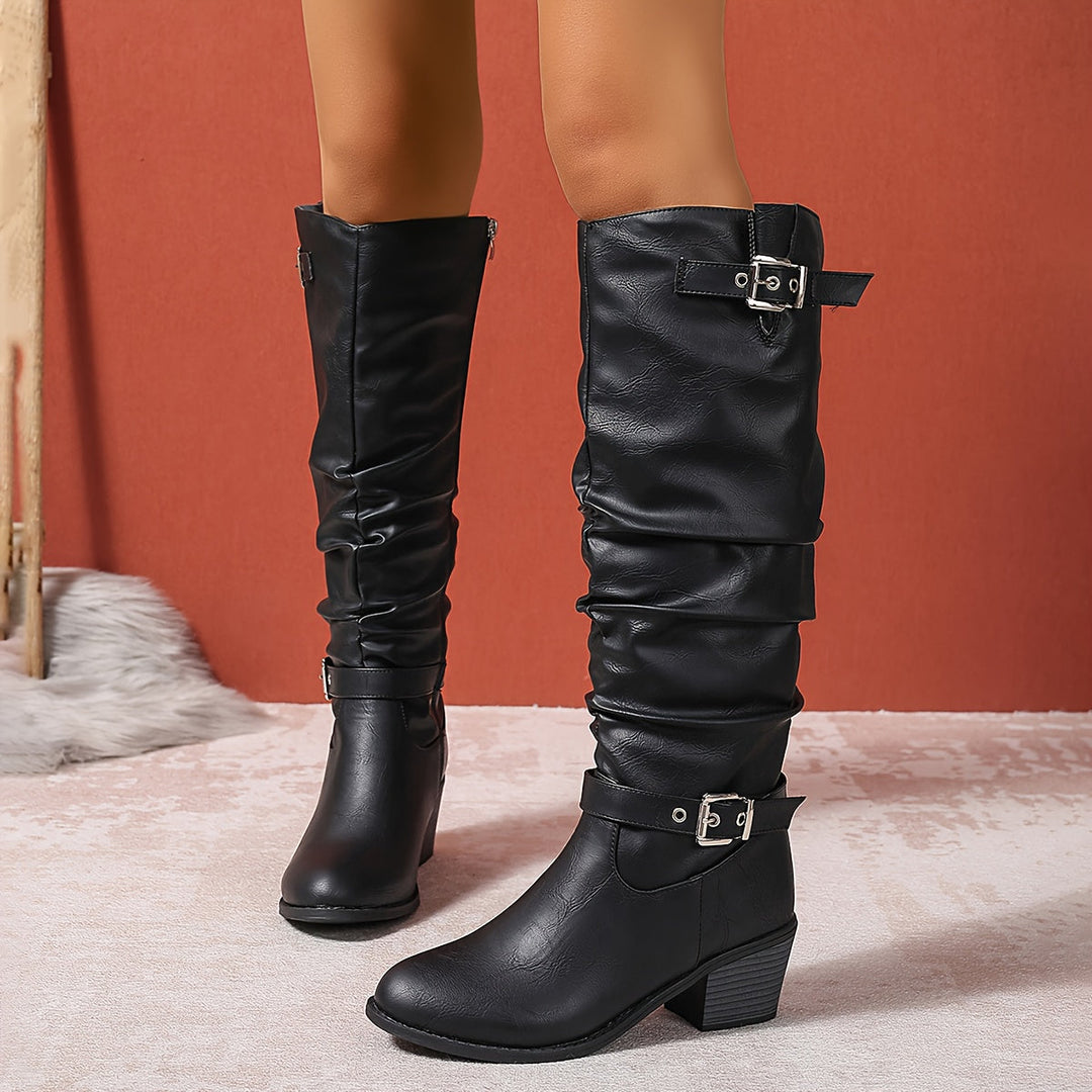 Slouch klamra Tall buty