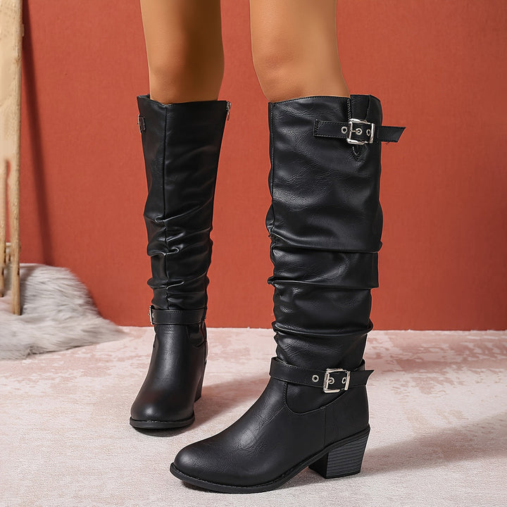 Slouch klamra Tall buty