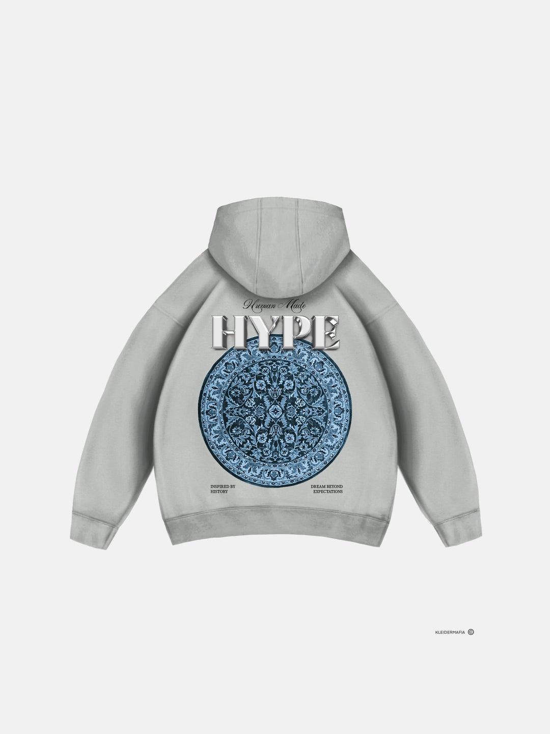 Oversize Hype Hoodie - Szary