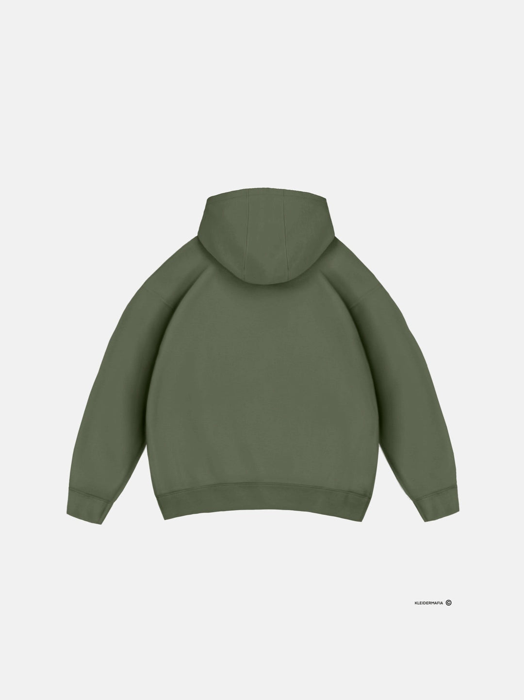 Oversize Basic Hoodie - Czterolistna Koniczyna