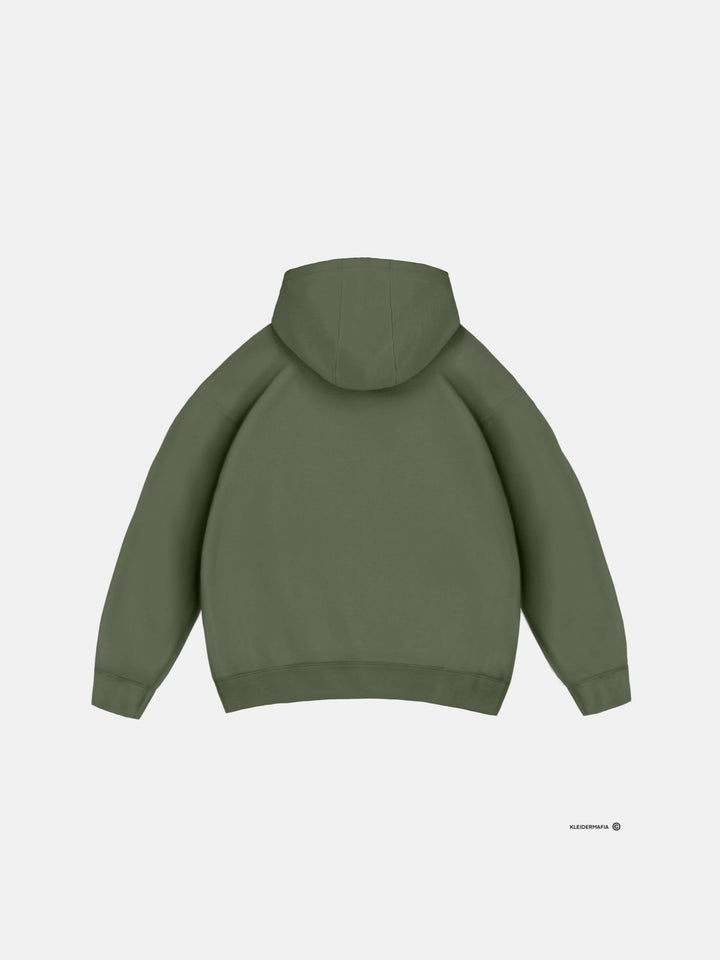 Oversize Basic Hoodie - Czterolistna Koniczyna