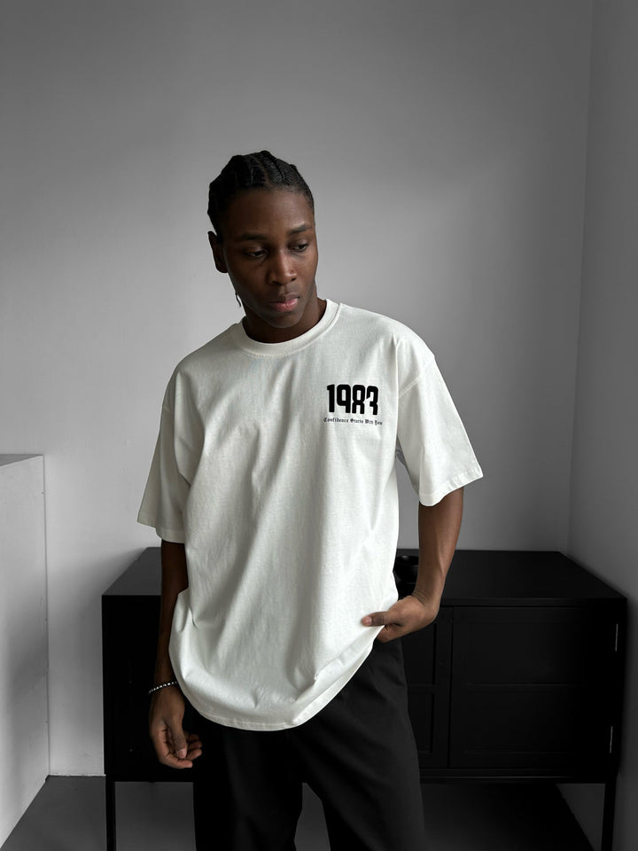 T-shirt Oversize 1983 - Ecru