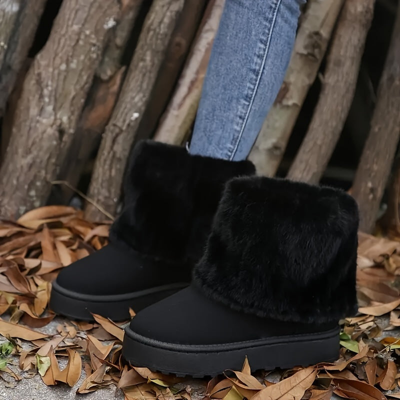 Przytulny Platform buty zimowe