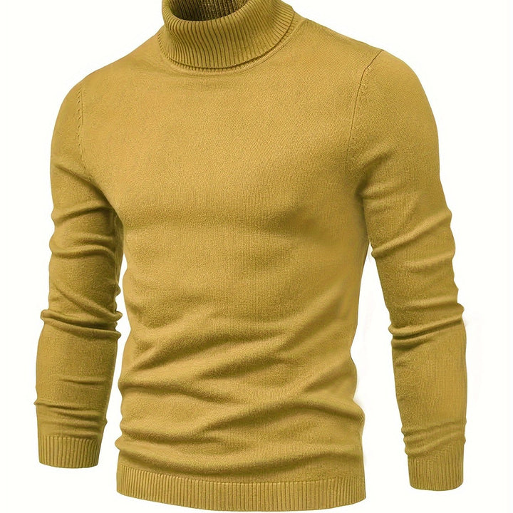 Klasyczny półgolf sweter