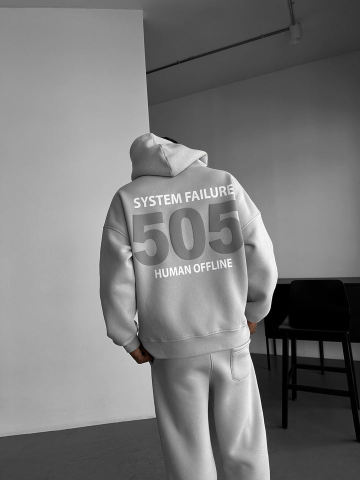 Hoodie Oversize 505 - Szary