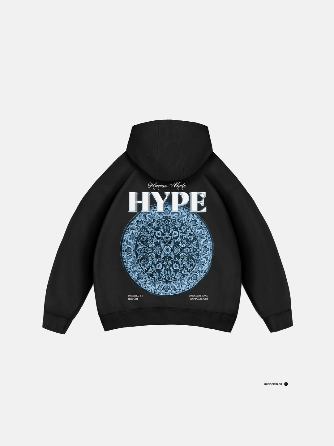 Oversize Hype Hoodie - Czarne