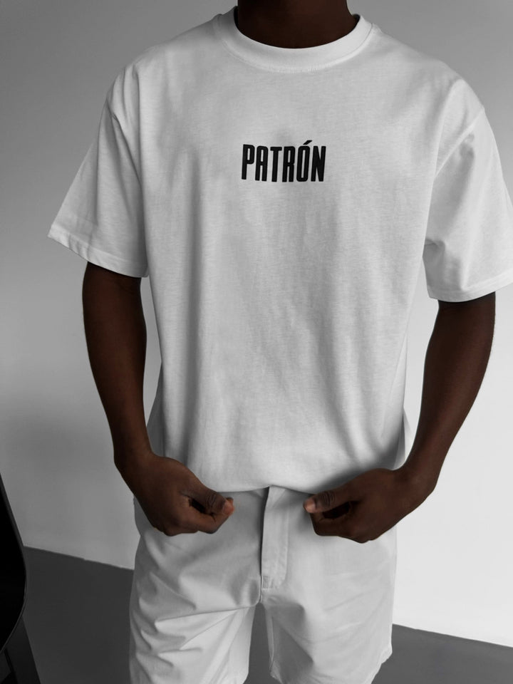T-shirt Oversize Patron - Ecru