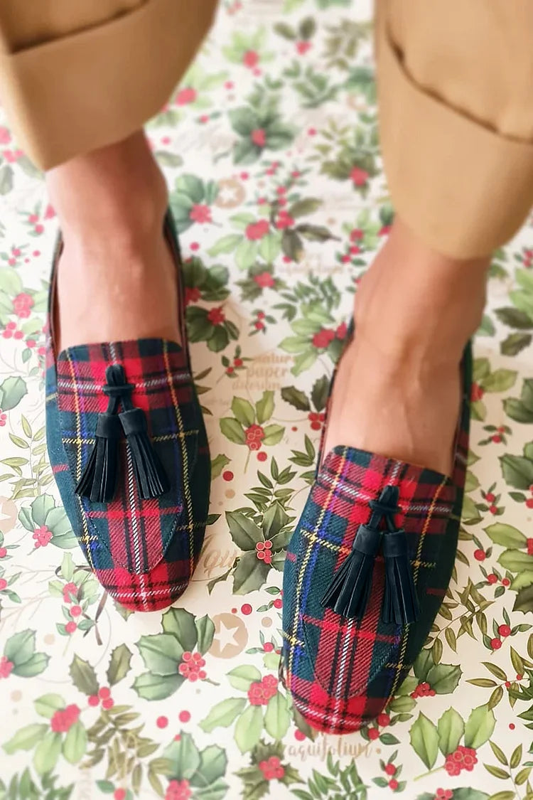 Scottish Fringes Chic mokasyn