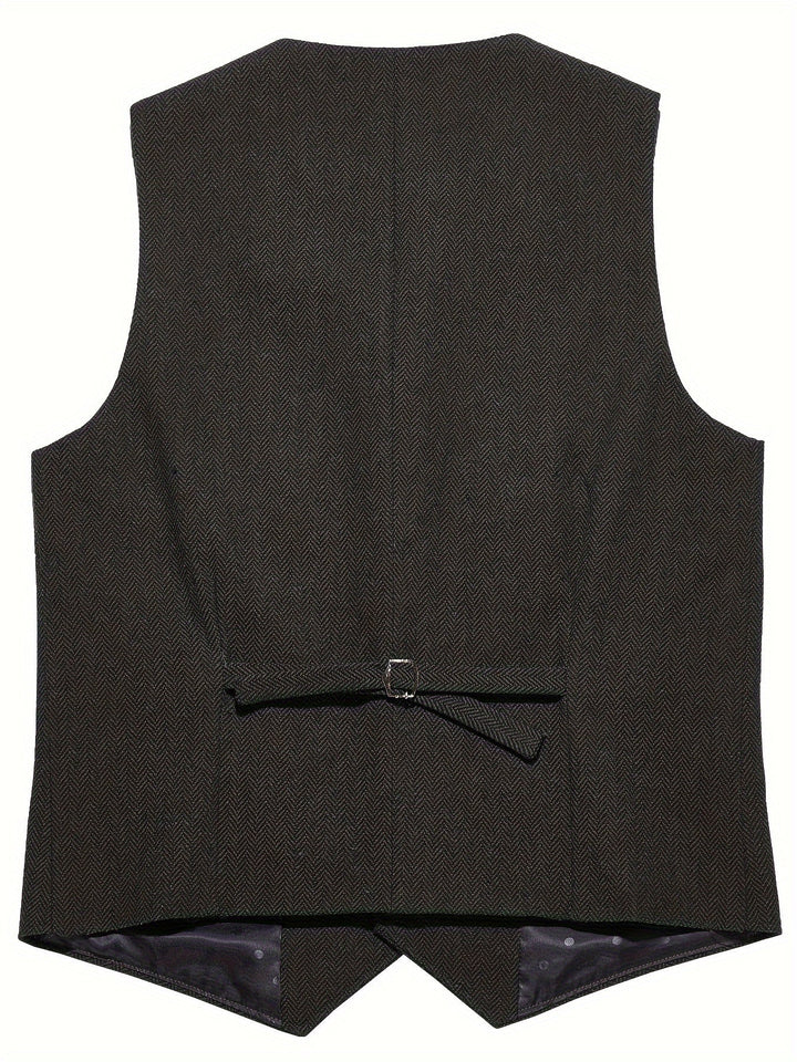 Elegancki jodełka kamizelka
