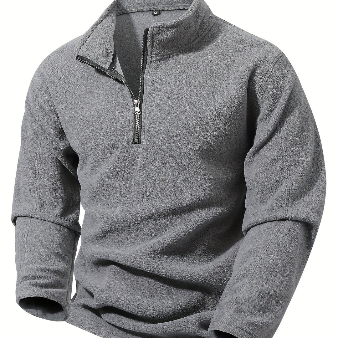 Zamek 1/2 stójka sweter