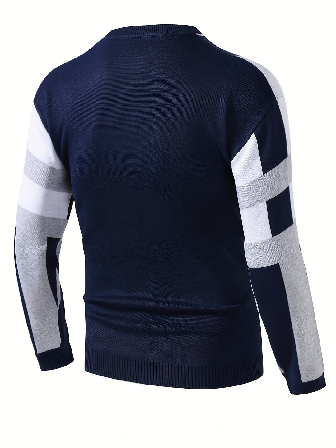 Nowoczesny Colorblock sweter