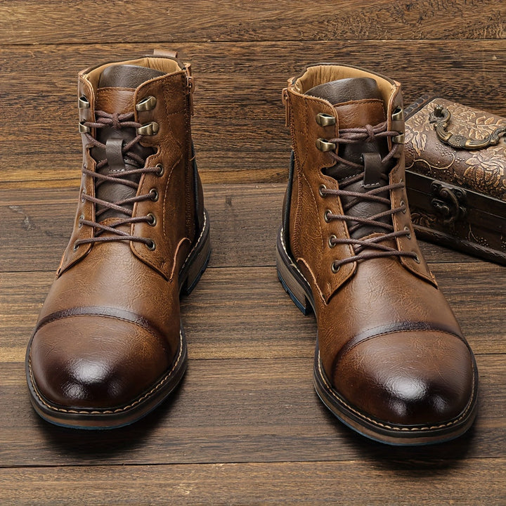 Elegancki Cap-Toe botki