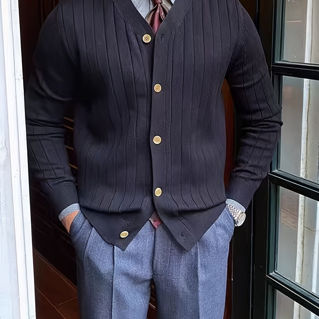 Klasyczny Button-Up kardigan