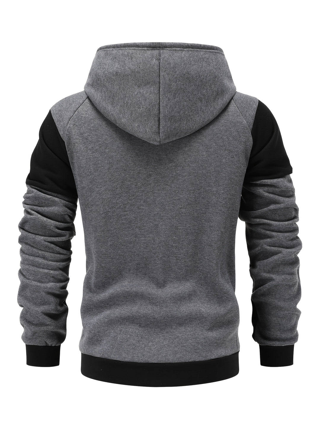 Blok kolorystyczny Zip-Up z kapturem kurtka