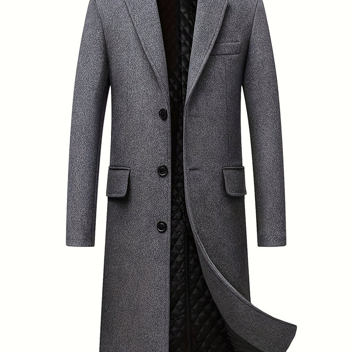 Elegancki długi Overcoat