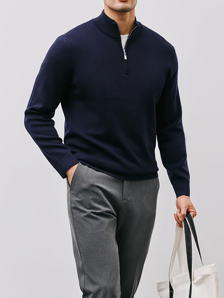 Elegancki zamek 1/4 sweter