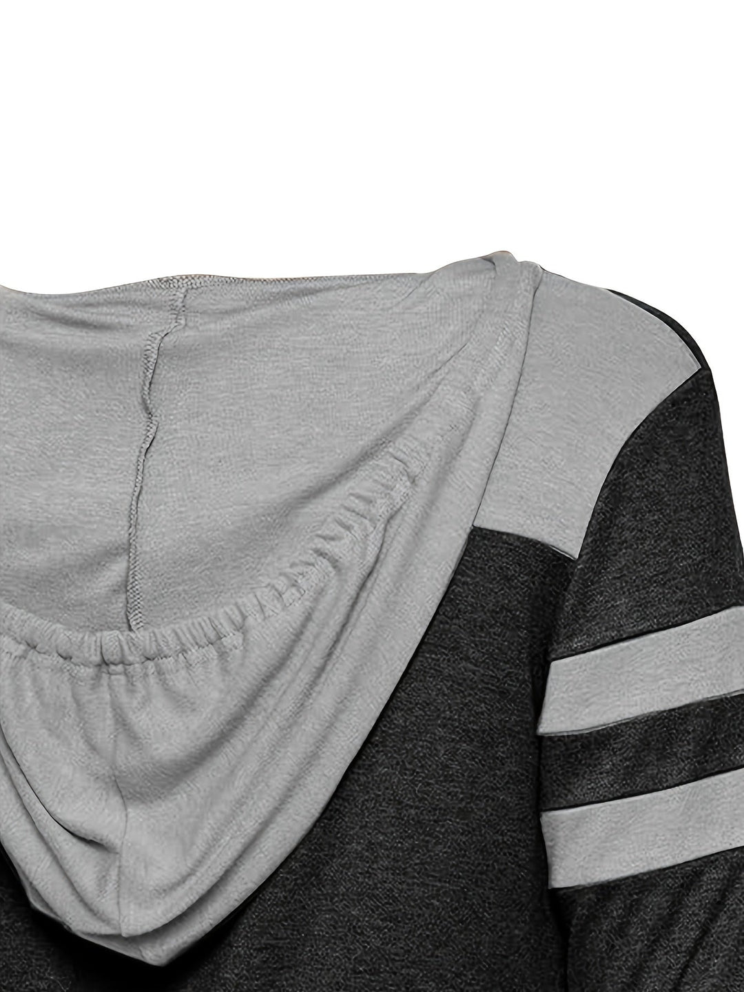 Two-Tone sznurek bluza z kapturem