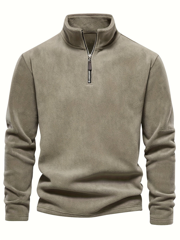 Zamek 1/2 stójka sweter