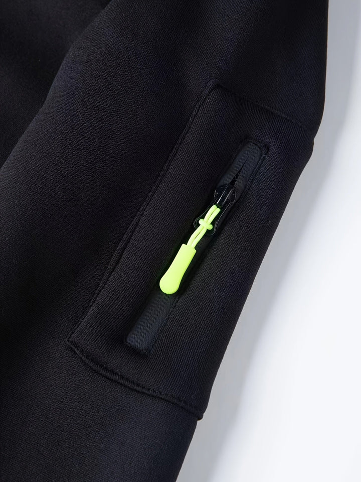 Codzienny Zip-Up bluza z kapturem