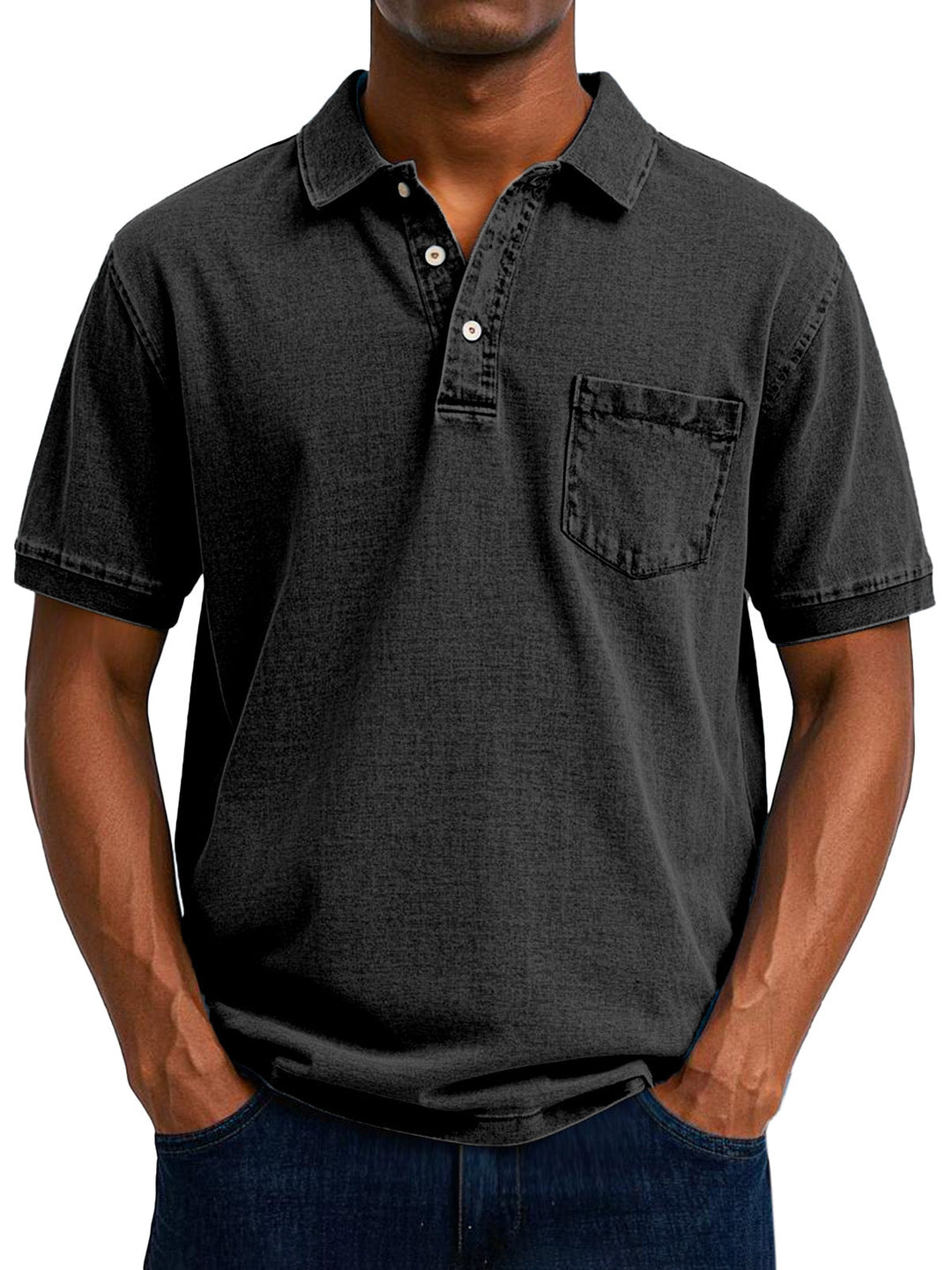 Vintage codzienny koszulka polo
