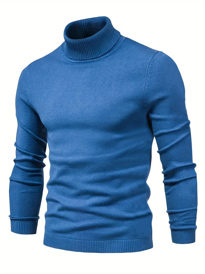 Klasyczny półgolf sweter