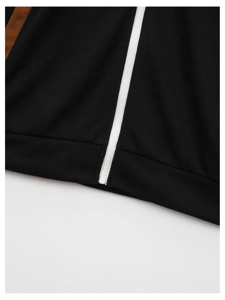 Blok kolorów Zip-Up kurtka