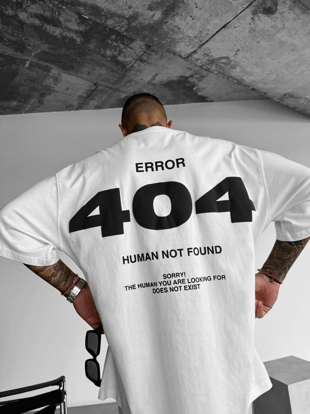 T-shirt Oversize 404 - Ecru