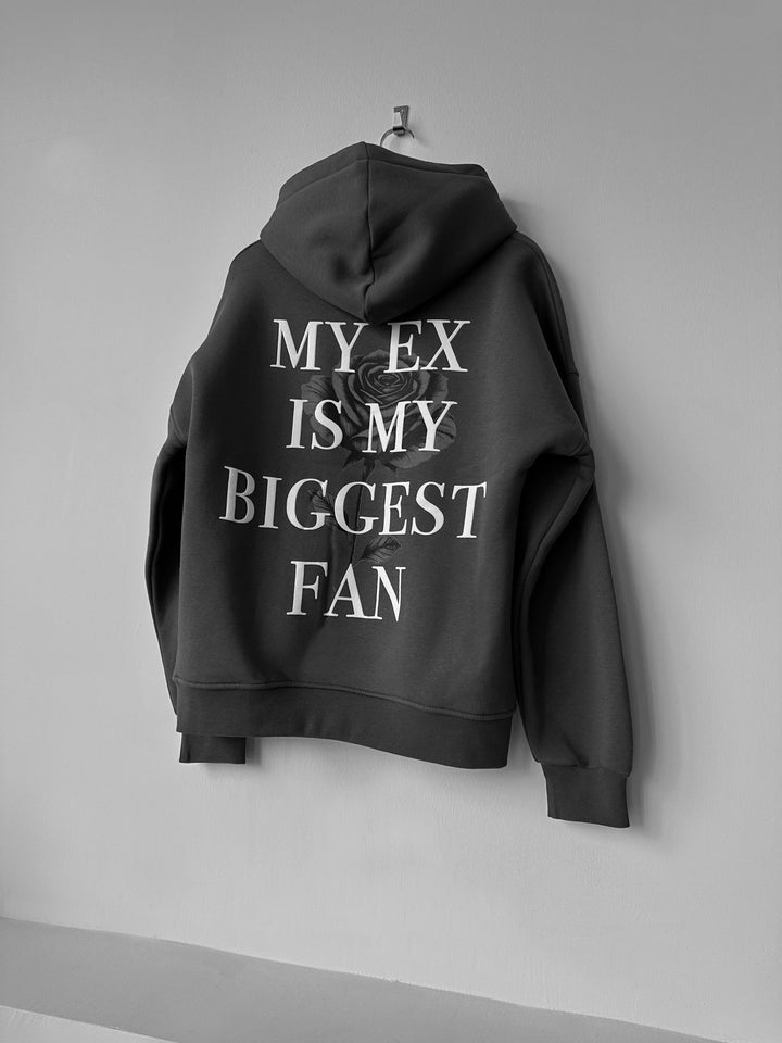 Oversize “EX” Hoodie - Antracyt