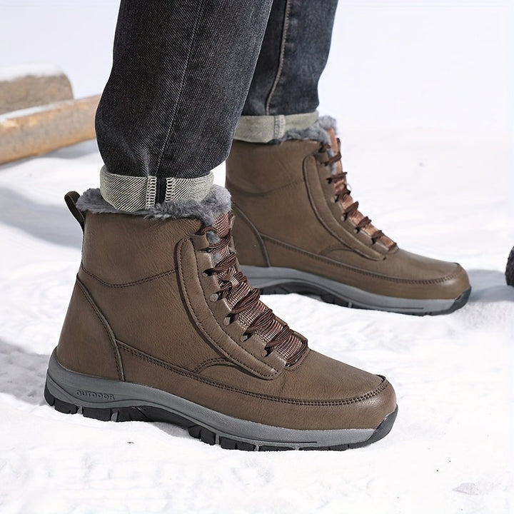 Ciepły-Lined zimowy Trail buty