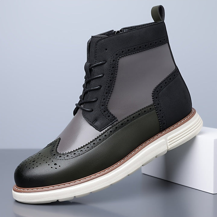 Elegancki wingtip botki