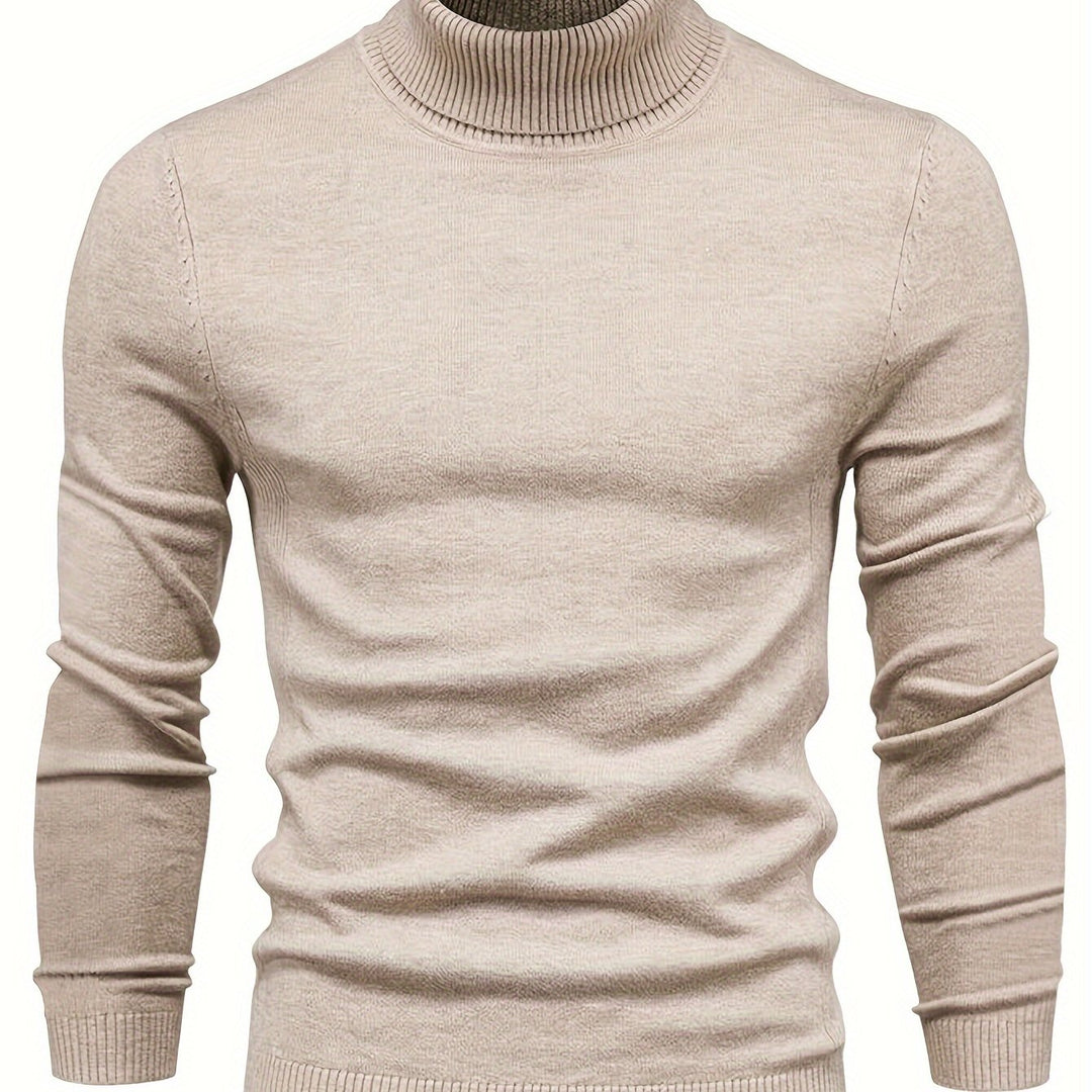 Klasyczny półgolf sweter