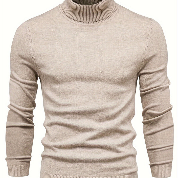 Klasyczny półgolf sweter