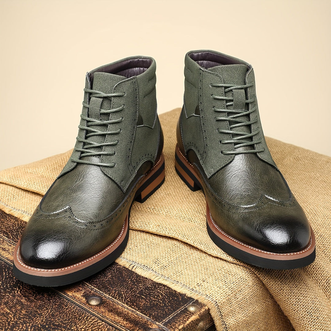 Klasyczny wingtip botki
