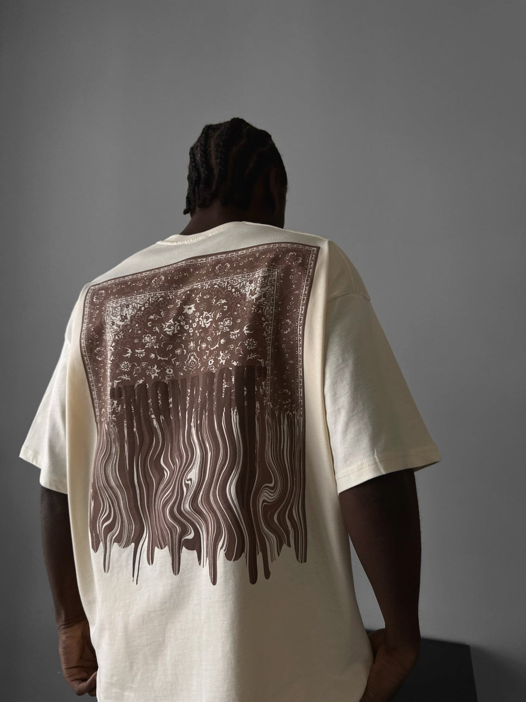 T-Shirt Oversize Monarch - Antique White