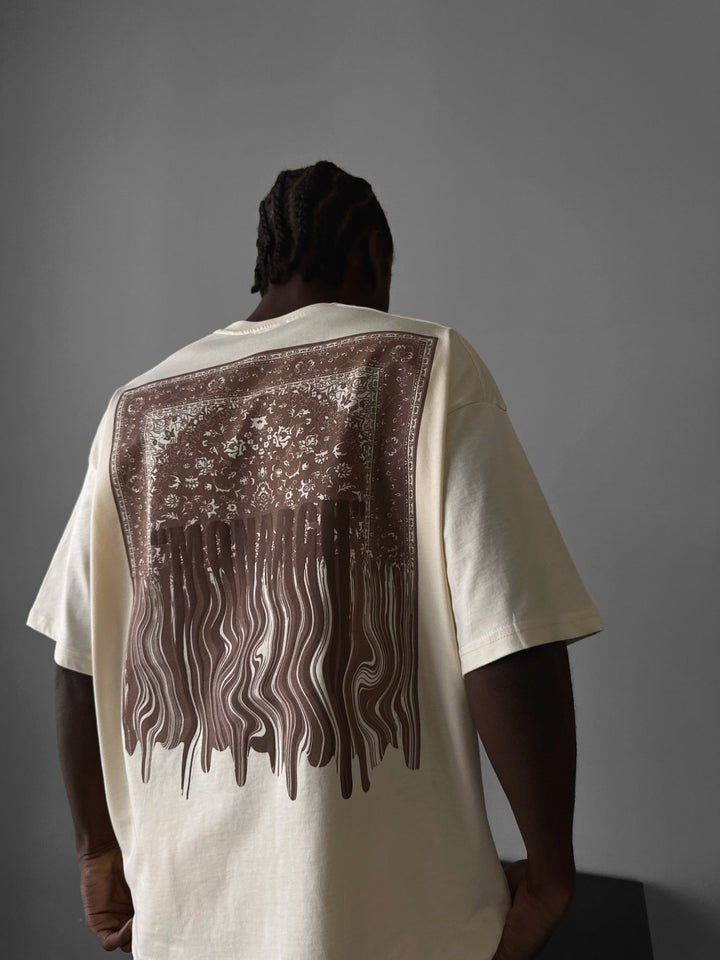 T-Shirt Oversize Monarch - Antique White
