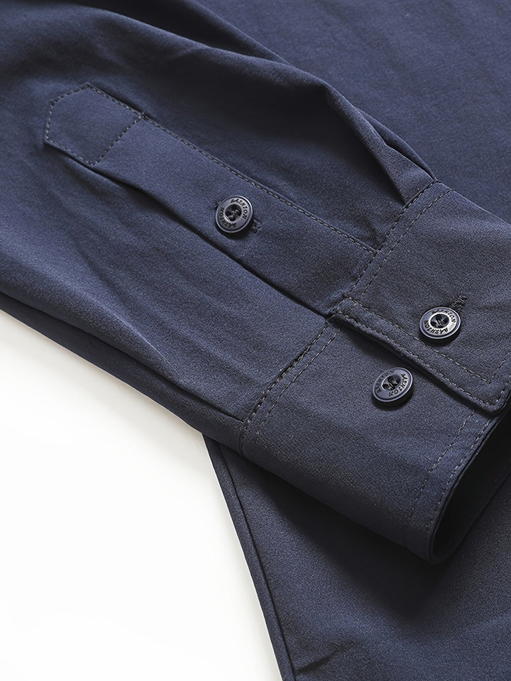 Solidny Multi-Pocket Cargo koszula