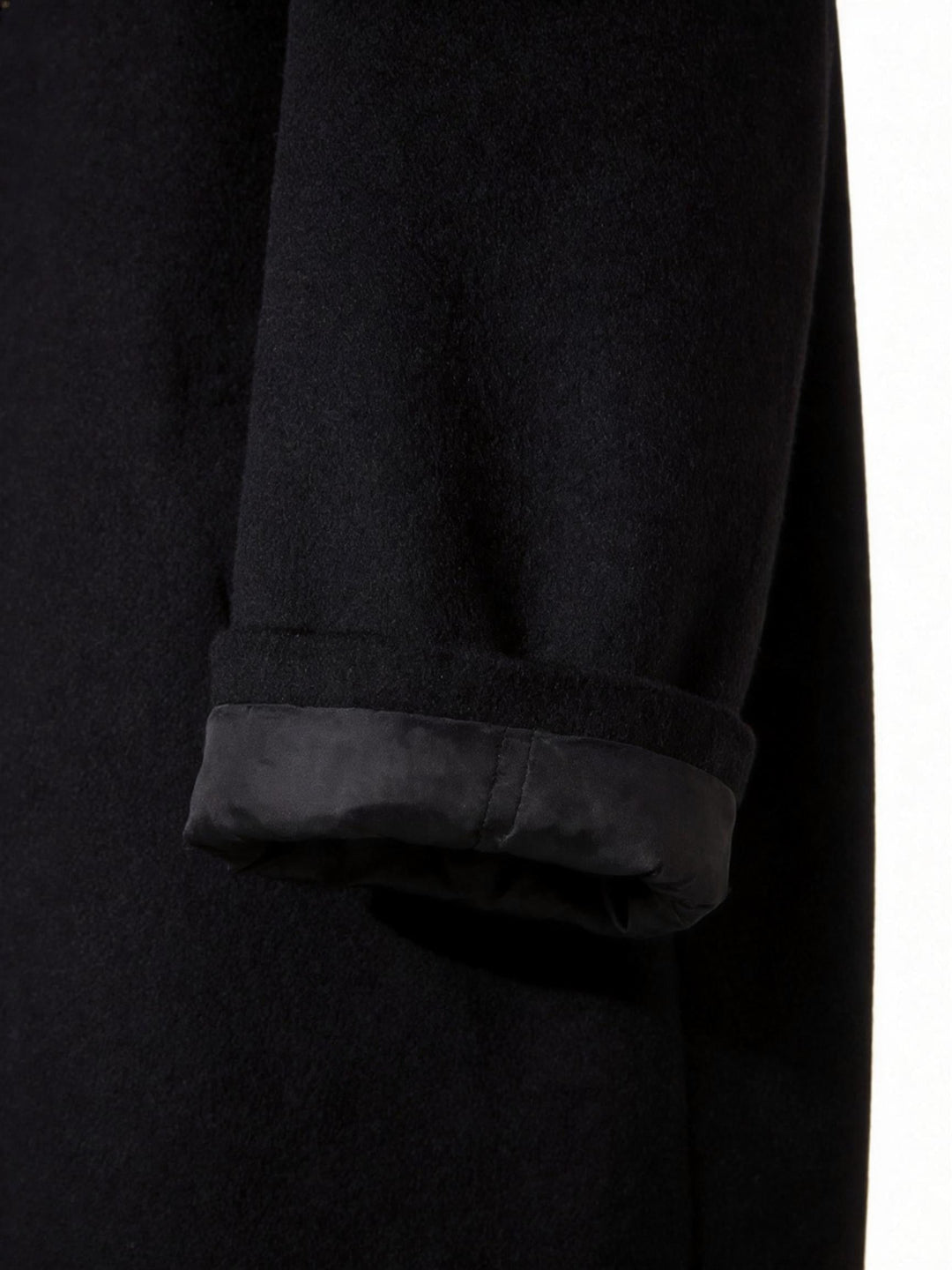 Elegancki długi Trench płaszcz