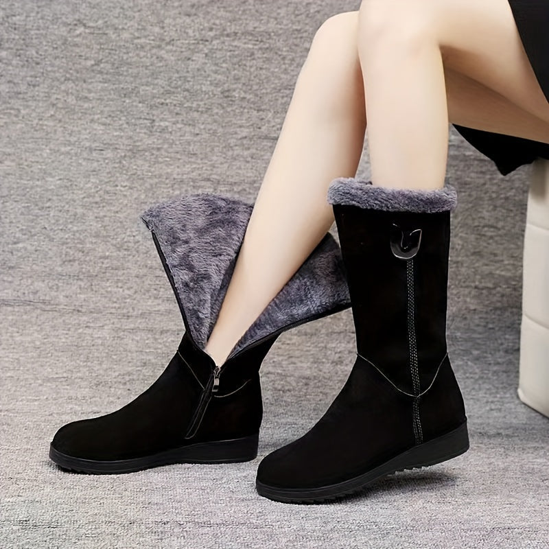 Przytulny Cuffed buty zimowe