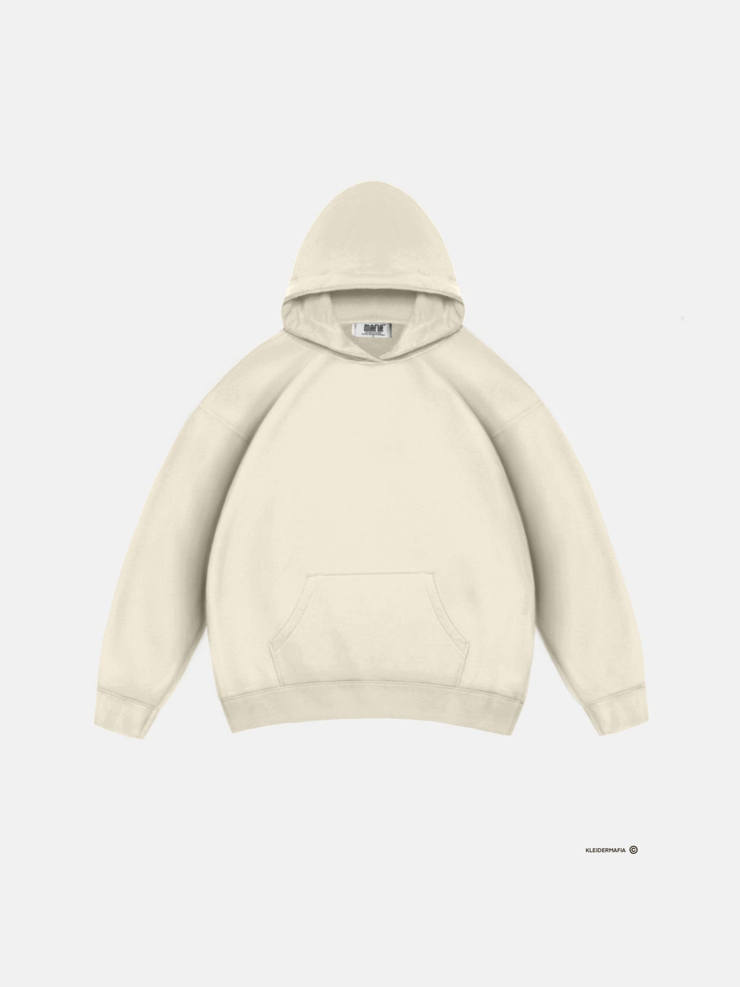 Oversize Basic Hoodie - Antyczna Biała