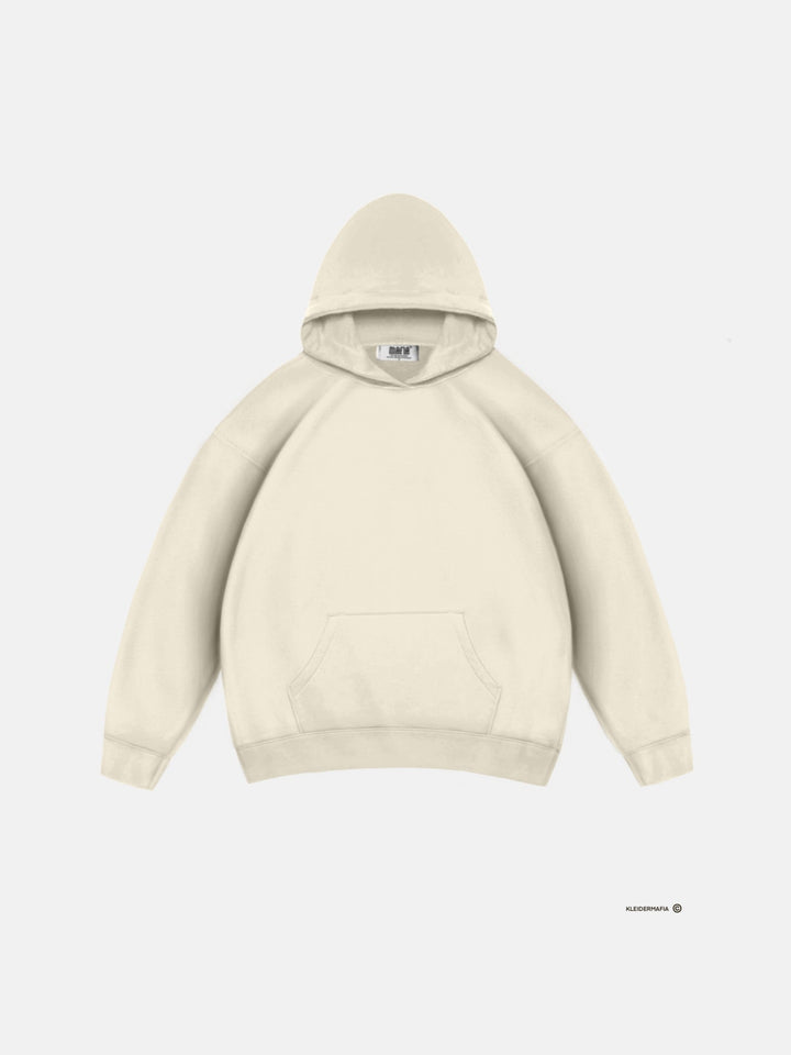 Oversize Basic Hoodie - Antyczna Biała