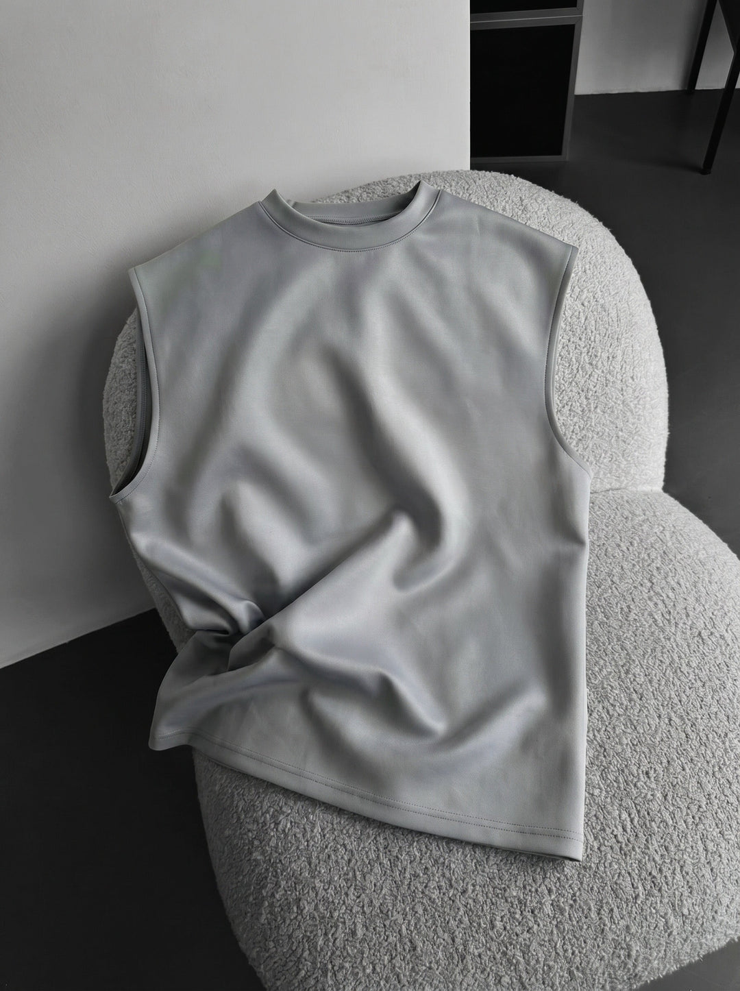 Oversize Diver Tanktop - Szary