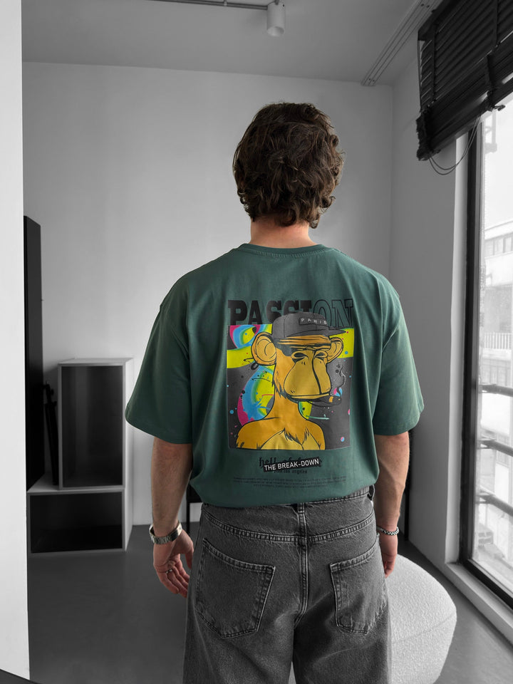 T-shirt Oversize Passion - Khaki