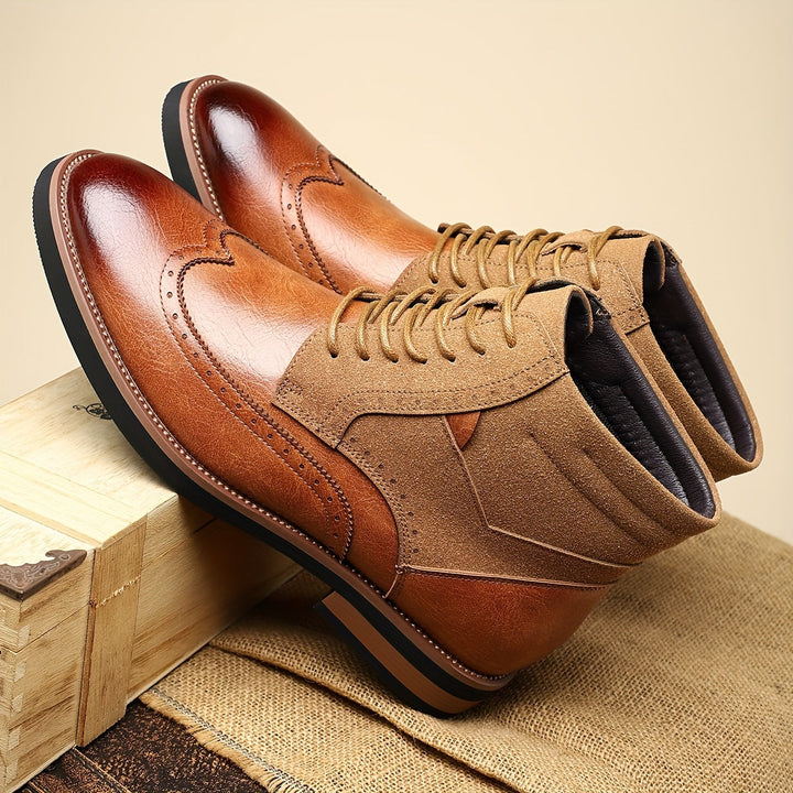 Klasyczny wingtip botki