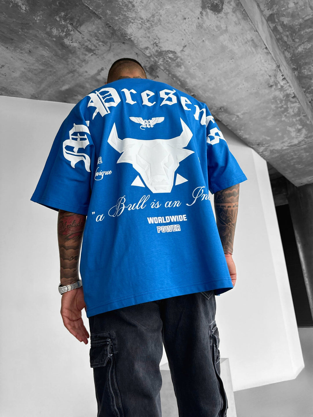 T-shirt Oversize Bull Worldwide - Saks