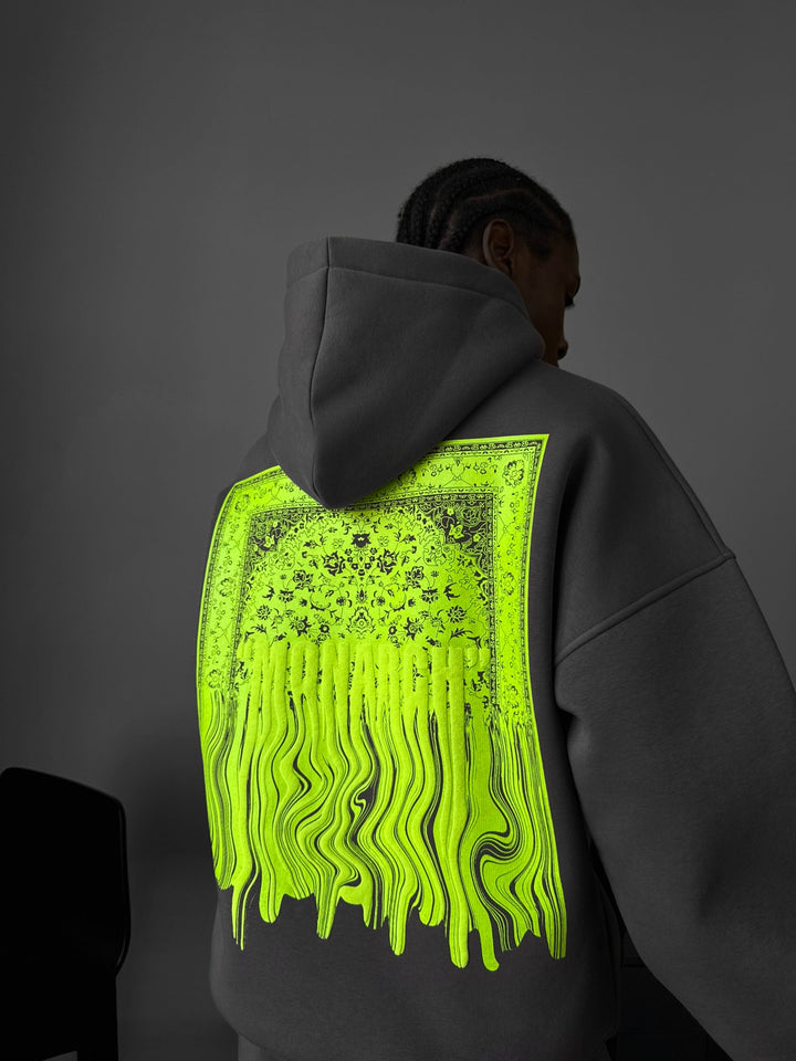 Oversize Monarch Hoodie - Antracyt