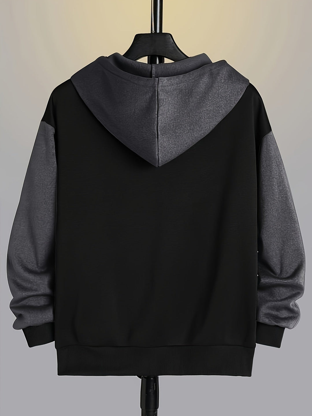 Blok kolorystyczny Zip-Up bluza z kapturem