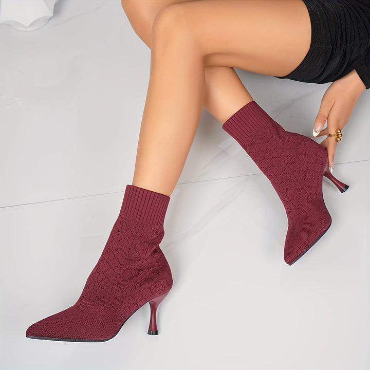 Pointed Sock-Style botki